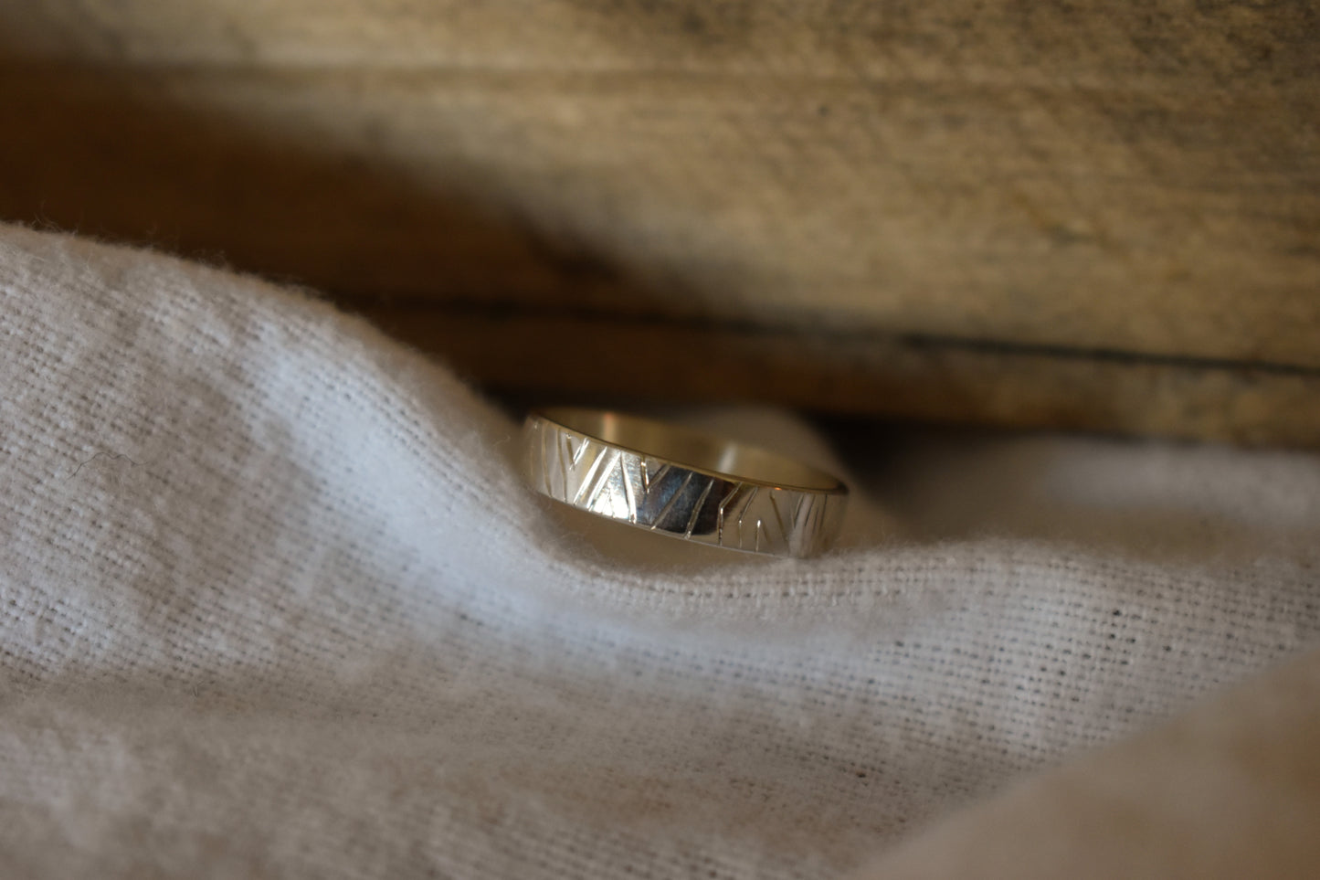 Bague écorce