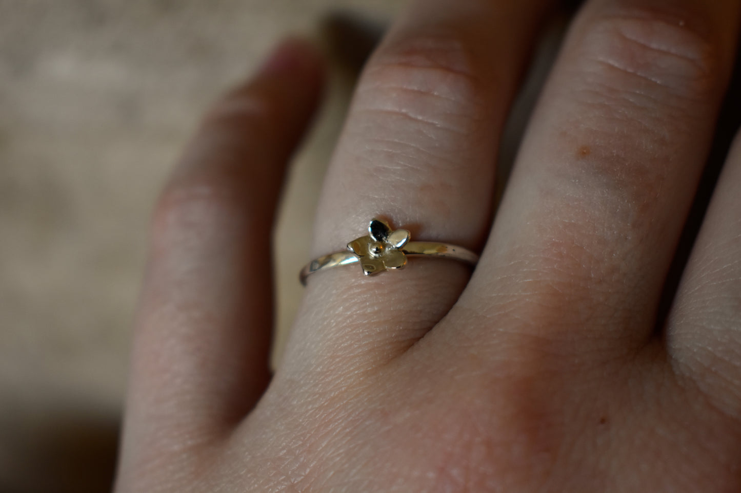 Bague myosotis